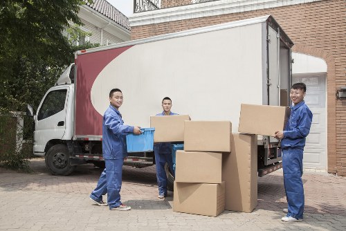 Office moving team planning office removals in Sweden