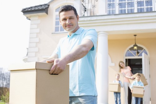 Removal van in Sweden for long-distance relocation