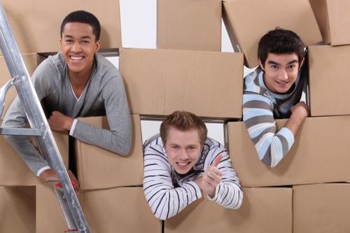 Small office move and delivery service in Sweden