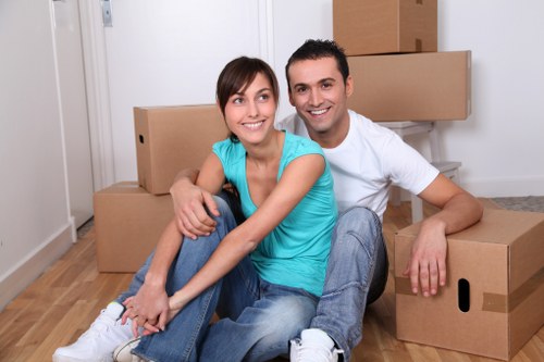 Preparation steps for furniture removals in Sweden with packed furniture