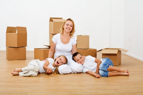 Business delivery using a man and van service in Sweden