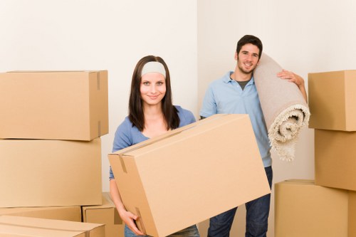 Office relocation support with packing and unpacking assistance in Sweden