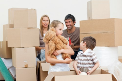 Apartment furniture removal in Sweden with careful lifting